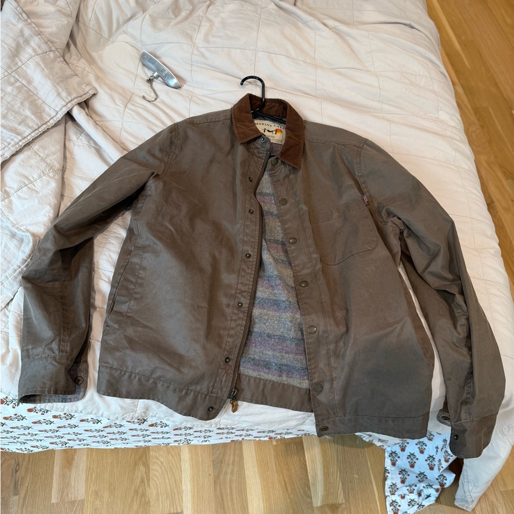 Marine Layer Brown Lightweight  Jacket